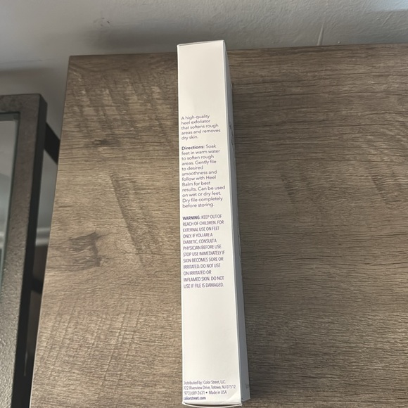 Color Street Foot File - Cream - Picture 3 of 3